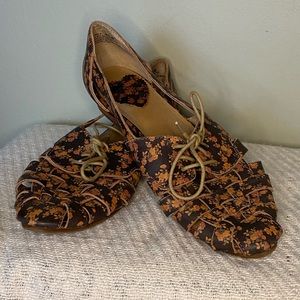 Vintage Latigo Jingle Loafer Sandals